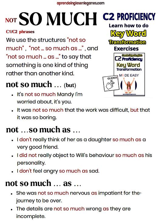 Not so much phrases 